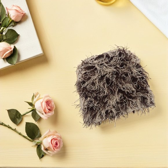 OHOIOLLA Gorro Marrón Con Corto Y Suave Ideal Para Mantener Calor En E