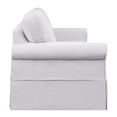 thumbnail image 3 of OSP Home Furnishings Ashton Slip Cover Sofa inÂ&nbsp;Ivory Fabric, 3 of 7