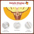 thumbnail image 4 of Sigee Sanrio Bg for Lmitation Linen Christmas Decoration Tree Skirt Christmas Tee Skirt,Christmas Home Decor Holiday Tree Skirt Fits Christmas Tree 48", 4 of 7