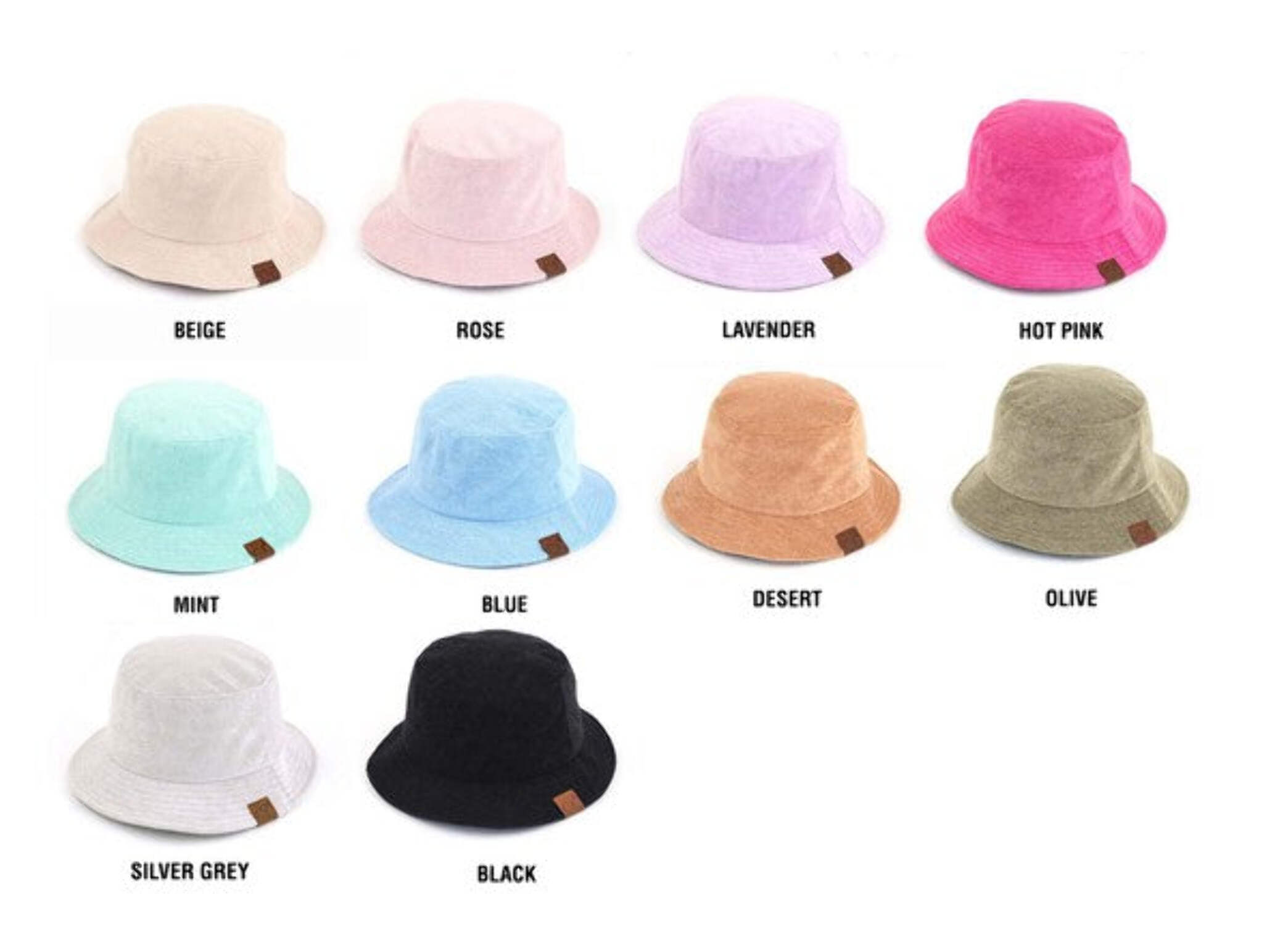 CC Terry Cloth Bucket Hat - Walmart.com