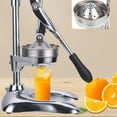 thumbnail image 4 of 304 Stainless Steel Manual Citrus Juicer, Portable Design, Efficient Juice Extraction, Detachable Design for Easy Cleaning, 4 of 7