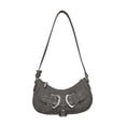 thumbnail image 5 of Milageto Women Shoulder Bag Elegant Armpit Bag Female Handbag for Work Summer Outdoor gray, 5 of 8