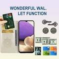 thumbnail image 2 of for Samsung Galaxy A54 5G Wallet Case for Women, Glitter Bling Diamond PU Leather Folio Cover with Card Slot Wrist Strap Built-in Kickstand Protective Case for Samsung Galaxy A54 5G Owl Gold, 2 of 16