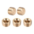 thumbnail image 1 of Conector de tubería de latón Unique Bargains, tapón ciego hexagonal, 1/8 pulgada G macho, 10 piezas, G1/4 5, 1 of 3