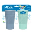 thumbnail image 4 of Dr. Brown's Milestones Cheers 360 Training Cup for Toddler/Baby, Leak-Free, Blue/Aqua, 10 oz, 9m+, 2-Pack, 4 of 19