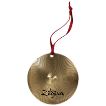 Zildjian Cymbal Christmas Ornament