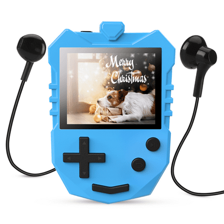 AGPTEK MP3 Player for Kids, Portable 8GB Music Player with Built-in Speaker, FM Radio, Voice Recorder, Up to (Android Music Player With Best Shuffle)