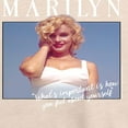 thumbnail image 3 of Marilyn Monroe - What's Important - Women's Lightweight French Terry Long Sleeve Shirt, 3 of 5