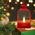 thumbnail image 5 of Flat Style LED Lantern – Flameless Electronic Oil Lamp for Christmas, Halloween, Dining Table & Home Decoration, 5 of 5