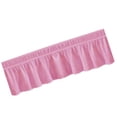 thumbnail image 3 of VERDANVERSE Bed Shirt Adjustable Elastic Bedskirt Ruffled Design Protection 1Set Pink Polyester, 3 of 8