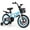 Blue, variant on Gymax 16'' Kid's Bike for 4-7 w/ Height-Adjustable Handlebar & Saddle Handbrake Red