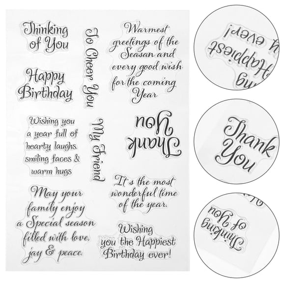 ETEREAUTY Vintage Decorative Scrapbook Sticker Strips for , Diary Crafts, and Project Embellishments