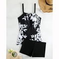 thumbnail image 5 of Womens Swimsuits Plus Size Printing Bikini Split Swimsuit Suit, Polyester Spandex for Summer Beach & Pool, 5 of 5