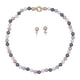 thumbnail image 1 of Set 2 Piezas Collar y Aretes Perla de Mallorca 8mm 45cm | Salmon, 1 of 6
