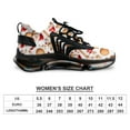thumbnail image 2 of Snowman Christmas Tree Elk Fashion Women's Nurse Shoes Casual Flat Sneaker Print Ladies Lace Up Light Walking Shoe Breathable Footwear, 2 of 8