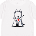 thumbnail image 4 of Inktastic Canada Day Westie Boys or Girls Long Sleeve Toddler T-Shirt, 4 of 5