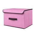 thumbnail image 2 of Boîte de Rangement Pliable Vêtements Divers Boîte de Rangement Portable avec Couvercle Boîte de Rangement Pliable, 2 of 6