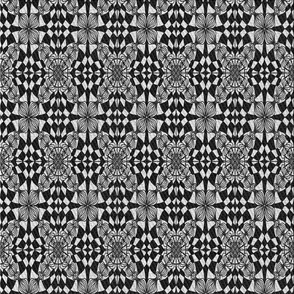 Ahgly Company Machine Washable Indoor Square Transitional Silver Gray Area Rugs, 7' Square