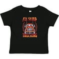 thumbnail image 3 of Inktastic Truck Driver Funny Big Rig Truck Driving Boys or Girls Baby T-Shirt, 3 of 5