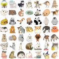 thumbnail image 6 of 50Pcs Mixed Animals Rabbit Panda Cat Sticker Aesthetic Diy Korean Stationery Dec, 6 of 6