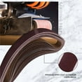 thumbnail image 4 of 15 Pcs 1X30 Inch Aluminum Oxide Sanding Belts Heavy Duty Sanding Belts Multipurpose Abrasive Belts for Belt Sander, 4 of 10