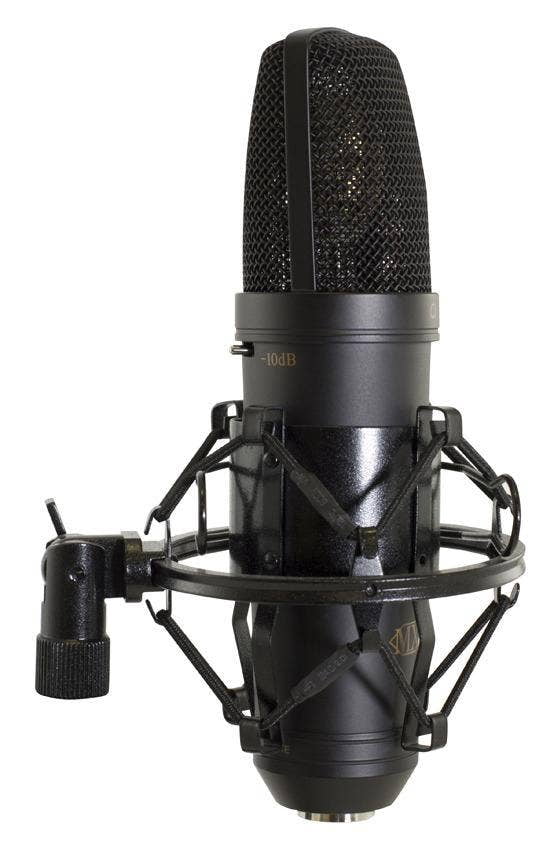 MXL Microphones 2003A Condenser Microphone for Acoustic Instrument, Guitar, Studio, Black