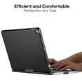 thumbnail image 3 of Funda con teclado edaiser Swivel para iPad 10.2 pulgadas (9.ª, 8.ª generación), 3 of 9