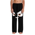 thumbnail image 4 of Kids Boys Angry Smile Face Graphic Pants Stretchy Waist Novelty Trousers for Outdoor Active Play, 4-13Y, 4 of 9
