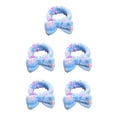 thumbnail image 1 of Qarigey Diademas Bowknot Estiramiento Banda para el sudor ajustable Adornos de rayas Diadema para de cara Gimnasio Correr Fresa azul Type2 NO2 Qarigey CBP385971, 1 of 4