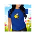 thumbnail image 2 of Playera Bee Happy, Don´t Worry – No te preocupes, Sé Feliz y ¡Zumba Con Estilo! Color Azul Talla Mediana Marca Emil SaEs, 2 of 4