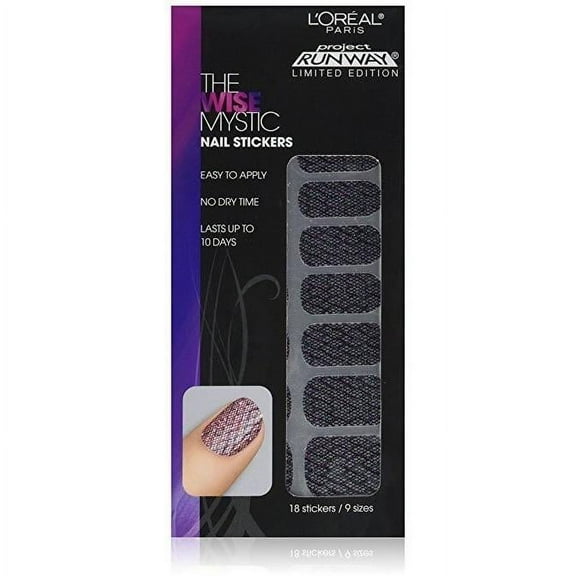 Loreal Limited Edition Project Runway Nail Stickers - The Wise Mystic