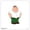 Unframed Version, variant on Gallery Pops Family Guy - Peter Griffin Wall Art, Black Framed Version, 12" x 12"