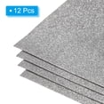 thumbnail image 3 of Unique Bargains Soft Felt Sheets Glitter Silver Tone 11.8 x 7.8 Inch 12 Pcs, 3 of 6
