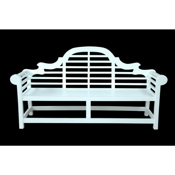 Anderson Teak Marlborough Outdoor 3 Seater Bench-Size:White