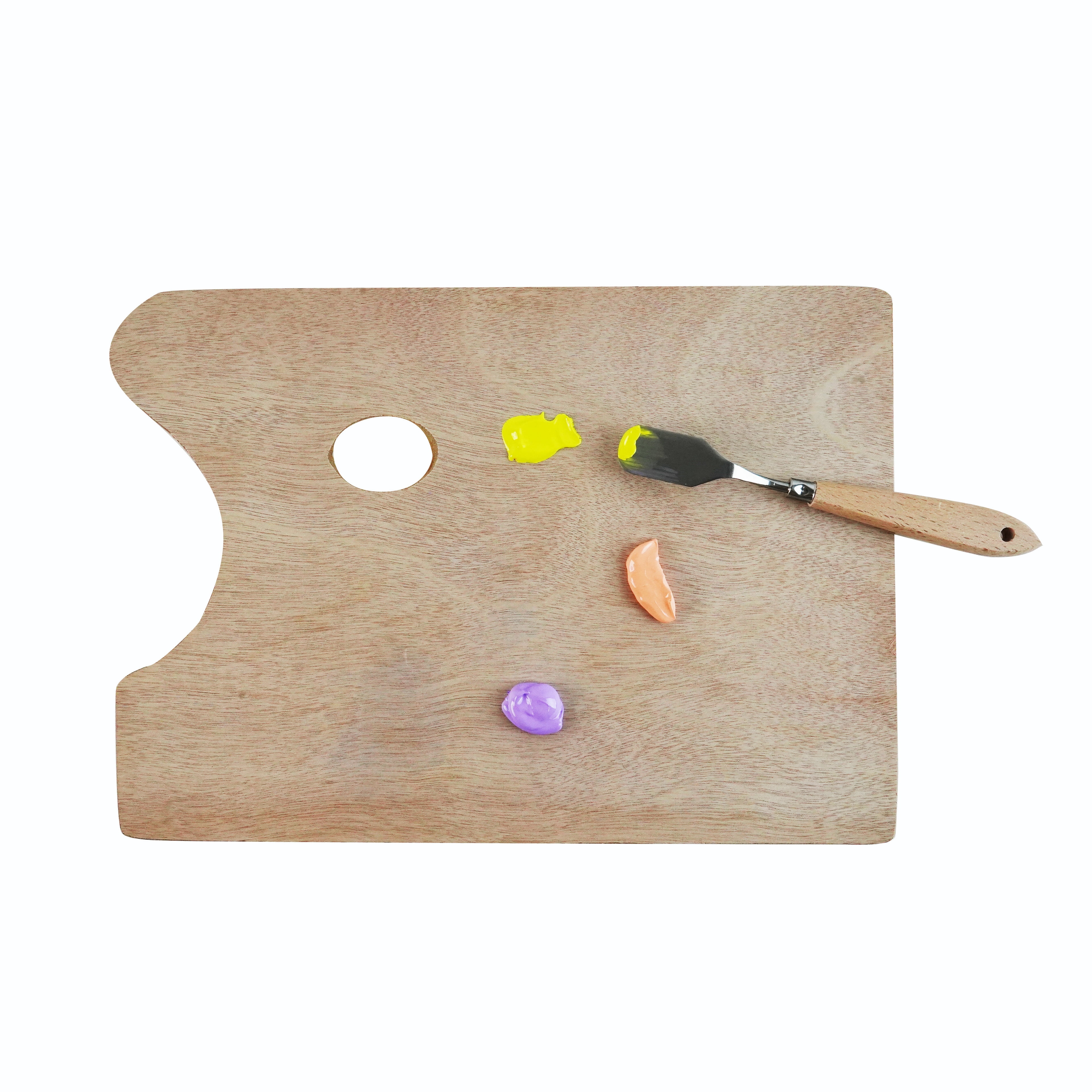 Artist's Loft Rectangle Wooden Palette, 12 Pack