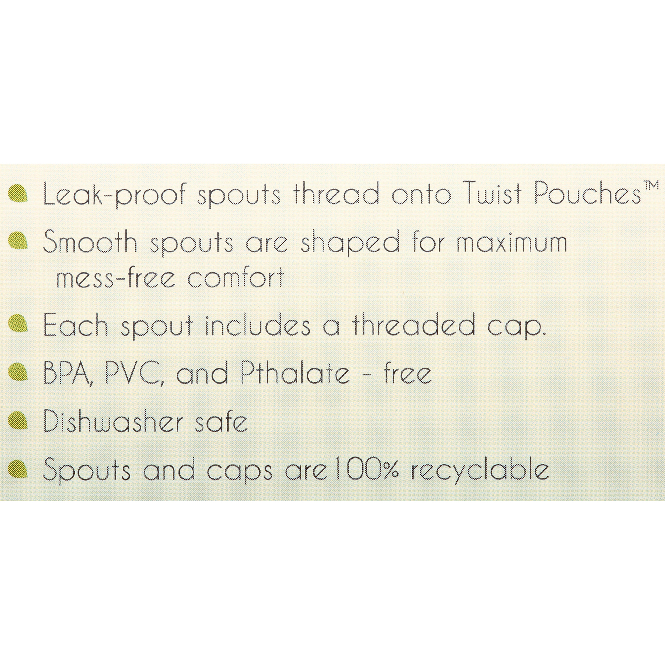 Kiinde Foodii Reusable Snack Spout Attachments, 2-Pack photo 4