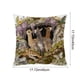 thumbnail image 3 of Funda de almohada de pelusa corta de 45 cm | Funda de cojín decorativa 3D para sofá y dormitorio | Franela suave | Funda de cojín cuadrada de 45 x 45 cm, 3 of 6