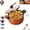 Orange, variant on Multifunctional Large Capacity Non-stick Pressure Cooker, Large Micro Pressure Cooker Pot with Anti-Scalding Handle & Visible Glass Lid for All Stovetops —Ideal for Family Meals and Soups