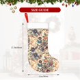 thumbnail image 4 of Fuzoiu Floral With Birds Print Christmas Stockings, Party Supplies & Kids Gifts,Big Xmas Stockings Decoration for Family Decorations Hanging Ornament for Xmas Holiday Party, 4 of 7