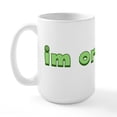 thumbnail image 2 of CafePress - I'm Organic Large Mug - 15 oz Ceramic Large White Novelty Mug, 2 of 6