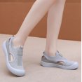 thumbnail image 6 of AUDeals Women’s EVA Cushion Walking Shoes Orthopedic Slip On Sneakers Breathable Lightweight Comfortable All Season Wear (Grey, 7.5), 6 of 8