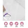 thumbnail image 6 of Purple Morocco Kitchen Dish Towels for Drying Dishes Set of 2, Rustic Country Smear Street Mottled Art Waffle Weave Microfiber Hand Tea Bathroom Towels Quick Dry & Absorbent Towel 15.7x23.6, 6 of 7