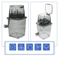 thumbnail image 3 of unbranded Triturador De Hielo Negro Manual Con Transparente Para Bebidas Y Cocina, 3 of 6