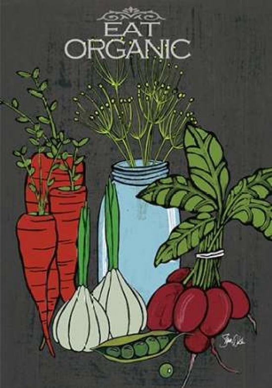 Eat Organic Canvas