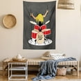 thumbnail image 2 of Drums Tapestry, Cool Calligraphic Layout of a Young Boy Rock and Roll Performance, Wall Hanging for Bedroom Living Room Dorm Decor, 60W X 80L Inches, Dark Taupe and Multicolor, by Ambesonne, 2 of 5