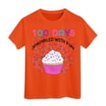 thumbnail image 1 of MEZZALL T-Shirts de Mode pour Garçons et Filles, Décontractés, Imprimés, Col Rond, Manches Courtes, Coupe Décontractée, 10-11 Ans, 1 of 4