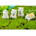 thumbnail image 3 of 4PCS Miniature Ornament Cute Hamster Resin Micro Landscape Fairy Garden Decor, 3 of 8