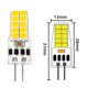 thumbnail image 4 of 50 Piezas G4 Bombilla LED AC / DC12V-24V 3W LED G4 Luz 20LED 360 ÁNgulo de Haz de Luz 2835SMD Reemplazo de LáMpara HalóGena de 30W, FríO, 4 of 5