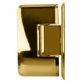 thumbnail image 2 of CRL C0L044BR Polished Brass Cologne 044 Series Wall Mount Offset Back Plate Hinge, 2 of 7