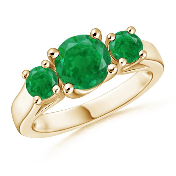 9 Chewa Shop Turkish Handmade Emerald Topaz Vintage Carved Patterned Women Ring Size 6-10